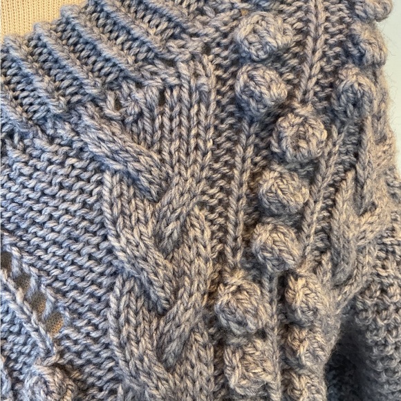 Aran Crafts Wool Blend Sweater - Picture 3 of 7